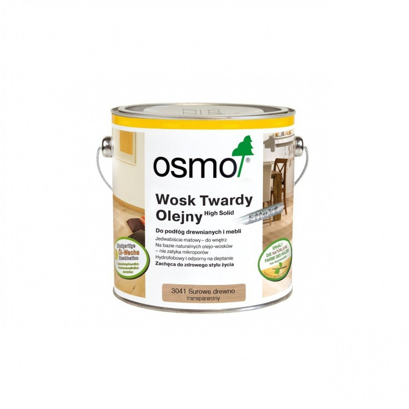 Wosk Twardy Olejny Surowe Drewno OSMO 125ml 3041