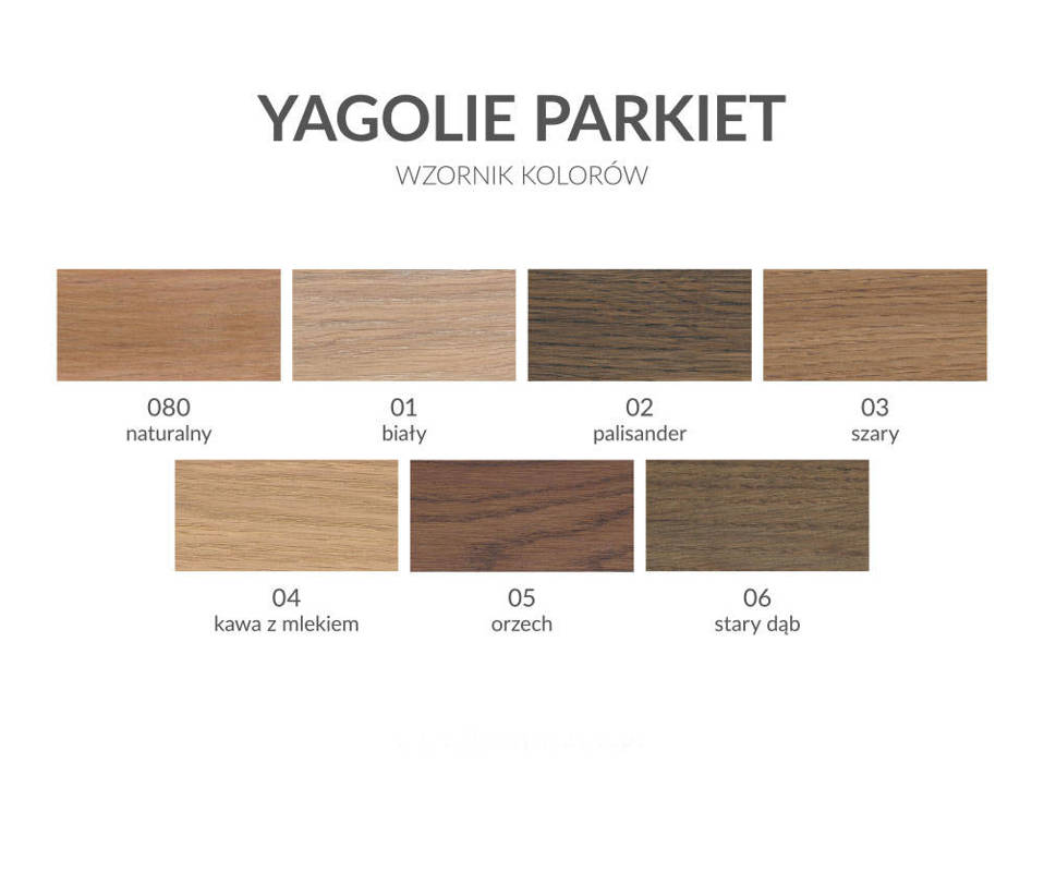 Olej do drewna podłóg YAGOLIE PARKIET orzech 2,5L